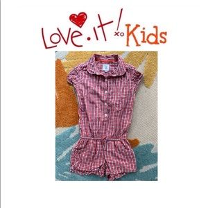 Girls size 7 Romper
